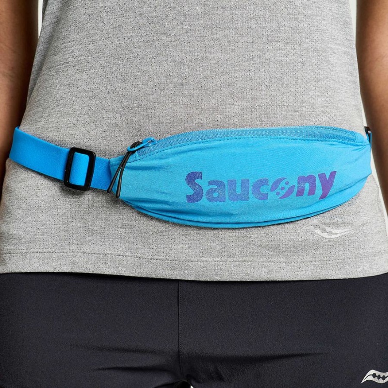 Saucony Outpace Run Belt Miesten Vyölaukku Taivaansininen | Suomi S56890-S94