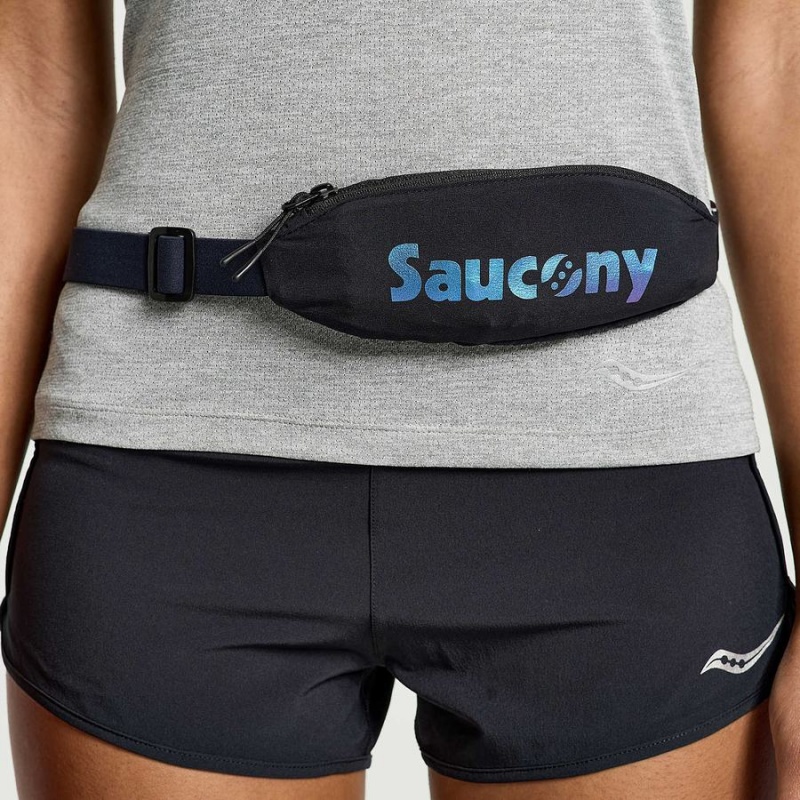 Saucony Outpace Run Belt Miesten Vyölaukku Mustat | Suomi S17294-D65