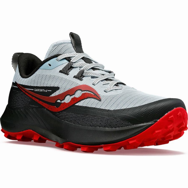 Saucony Peregrine 13 Miesten Juoksukengät Sininen Punainen | Suomi S82950-P35