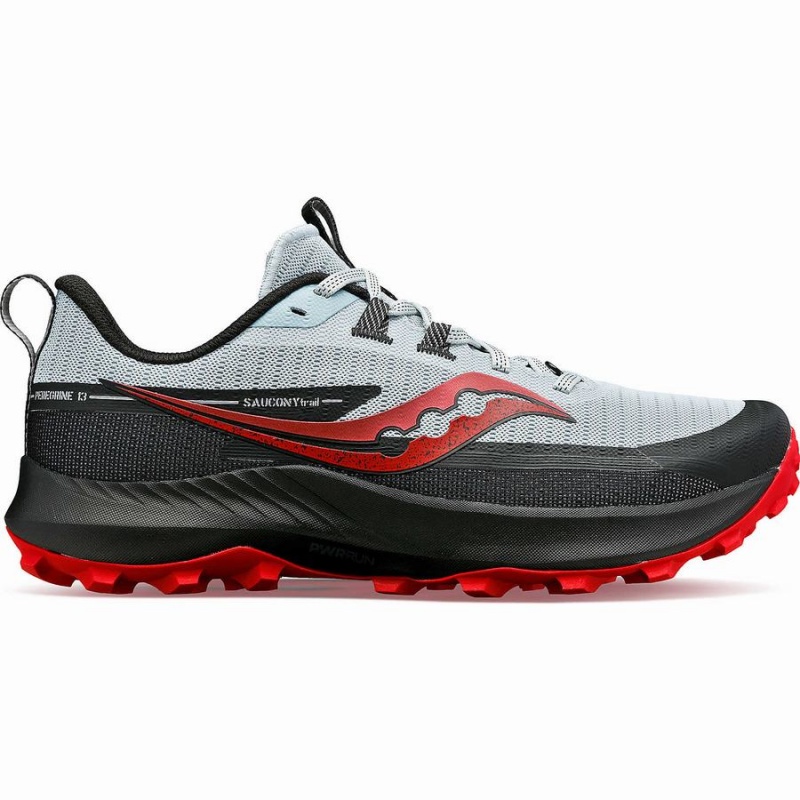 Saucony Peregrine 13 Miesten Juoksukengät Sininen Punainen | Suomi S82950-P35