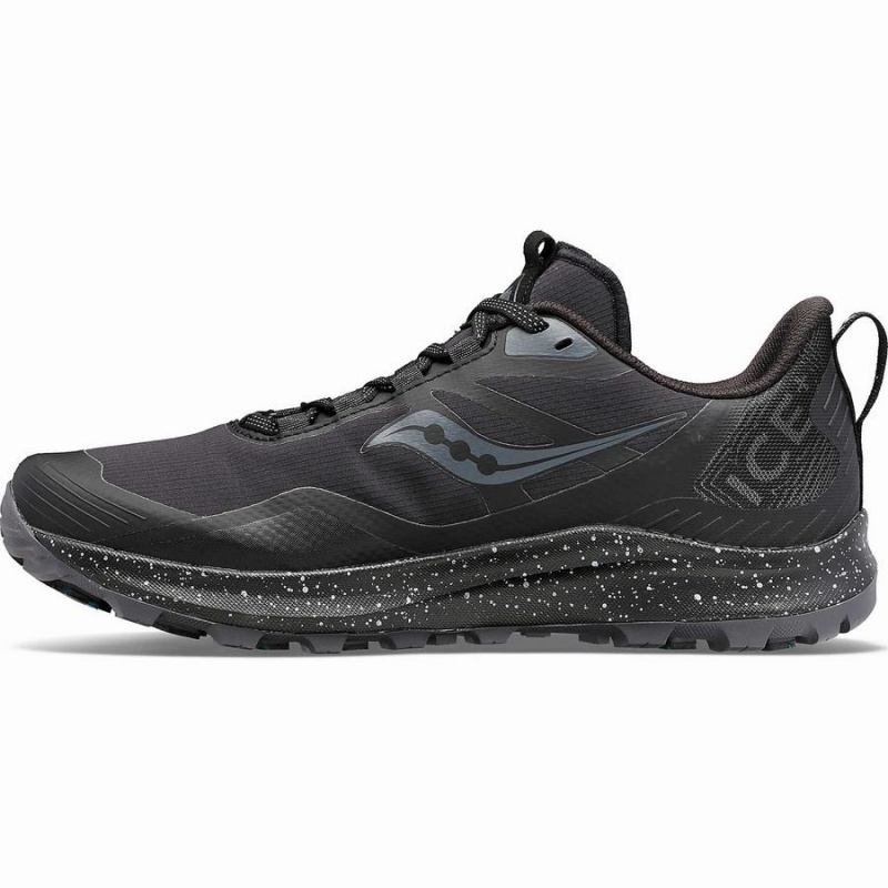 Saucony Peregrine ICE+ 3 Miesten Juoksukengät Mustat Harmaat | Suomi S28340-P98