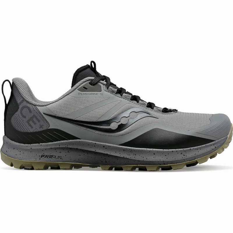 Saucony Peregrine ICE+ 3 Miesten Juoksukengät Harmaat Mustat | Suomi S43105-Z09