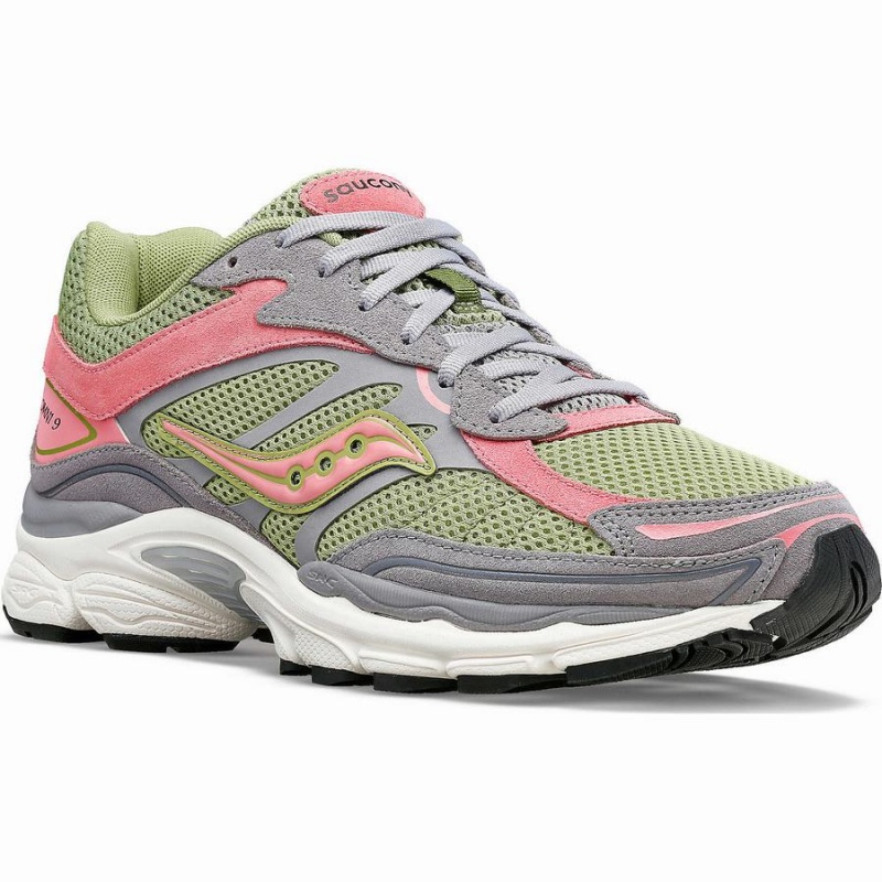 Saucony ProGrid Omni 9 Premium Miesten Tennarit Harmaat Vihreä | Suomi S29653-D52