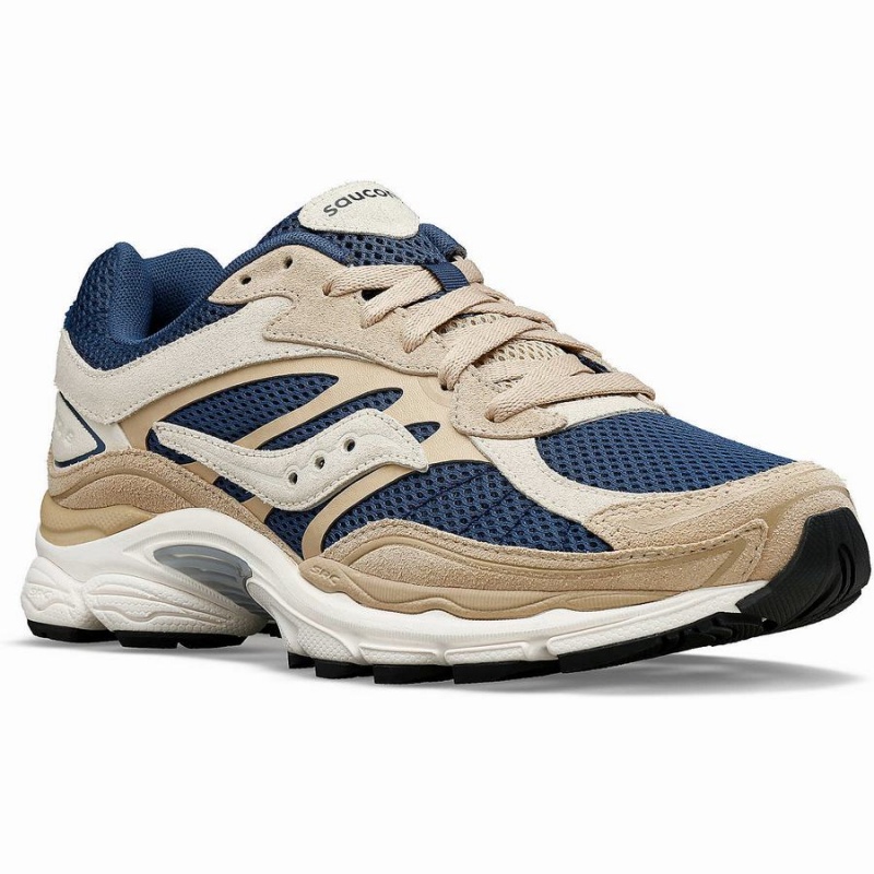 Saucony ProGrid Omni 9 Premium Miesten Tennarit Beige Sininen | Suomi S70186-J51