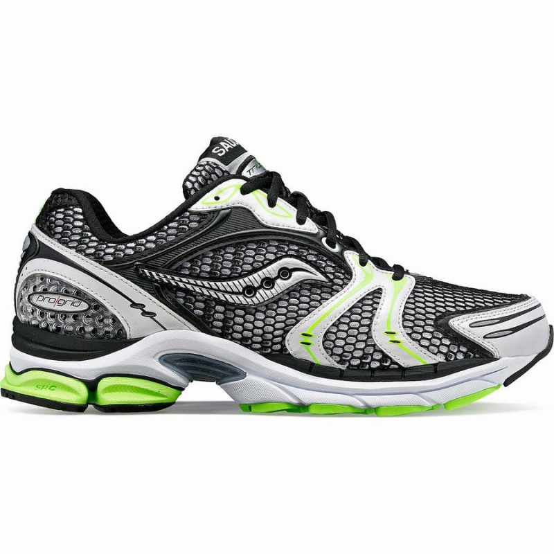 Saucony ProGrid Triumph 4 Miesten Tennarit Mustat Hopea | Suomi S43912-M36