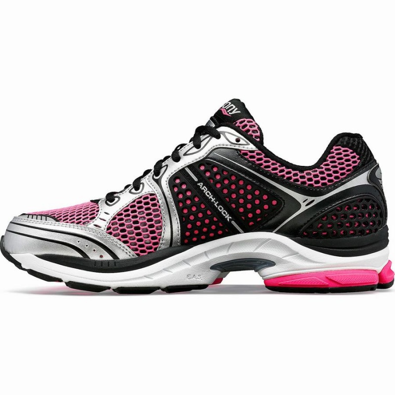 Saucony ProGrid Triumph 4 Miesten Tennarit Pinkki Hopea | Suomi S87921-B28