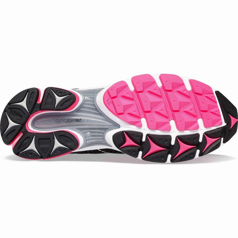 Saucony ProGrid Triumph 4 Miesten Tennarit Pinkki Hopea | Suomi S87921-B28