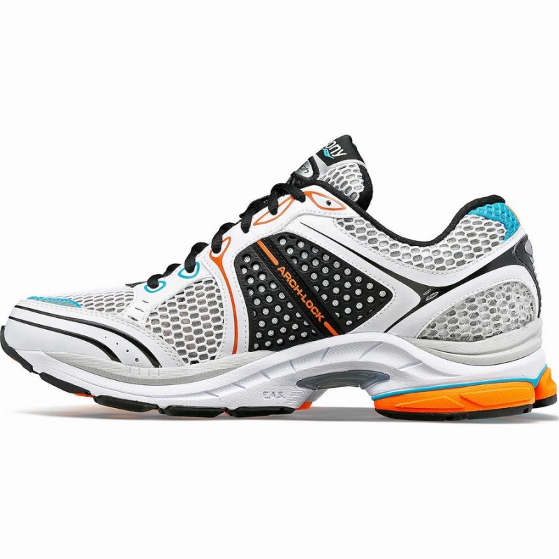 Saucony ProGrid Triumph 4 Miesten Tennarit Valkoinen Hopea | Suomi S02714-N82