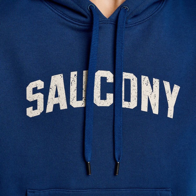 Saucony Recovery Hoody Miesten Huppari Indigo | Suomi S35872-S54