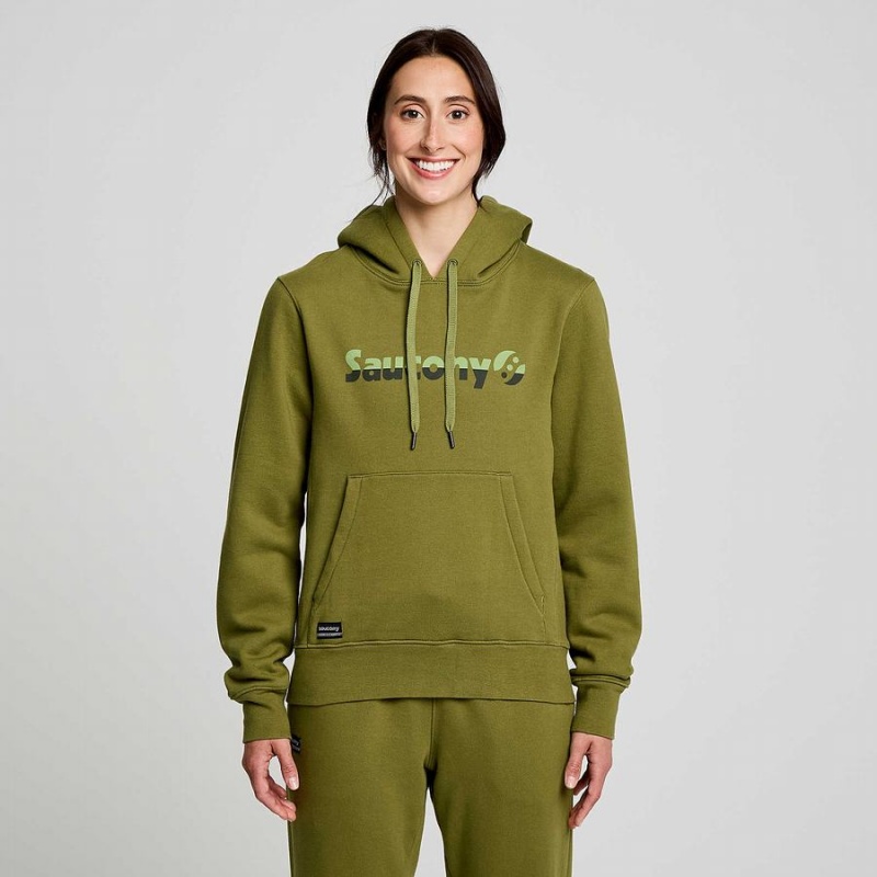 Saucony Recovery Hoody Miesten Huppari Khaki | Suomi S14853-D13