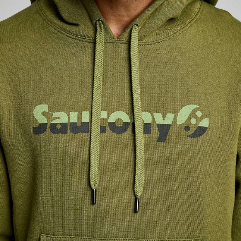 Saucony Recovery Hoody Miesten Huppari Khaki | Suomi S14853-D13