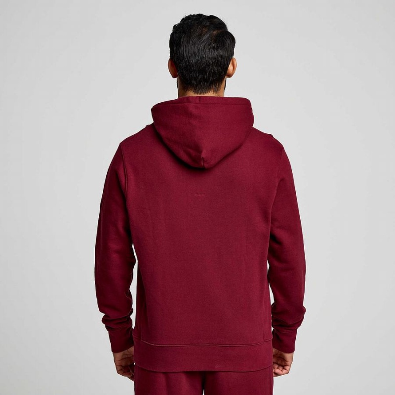 Saucony Recovery Hoody Miesten Huppari Punainen | Suomi S97851-G40