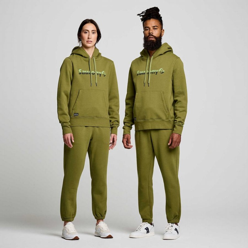 Saucony Recovery Hoody Naisten Huppari Khaki | Suomi S68903-S87