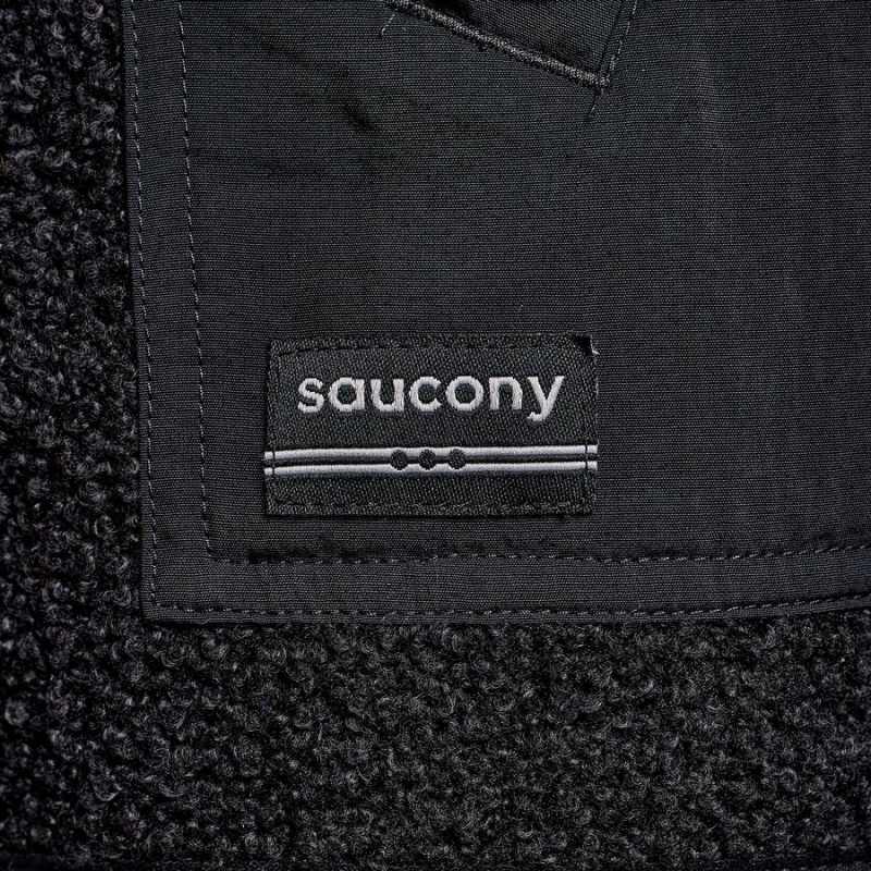 Saucony Recovery Sherpa Miesten Villapusero Mustat | Suomi S95207-U64