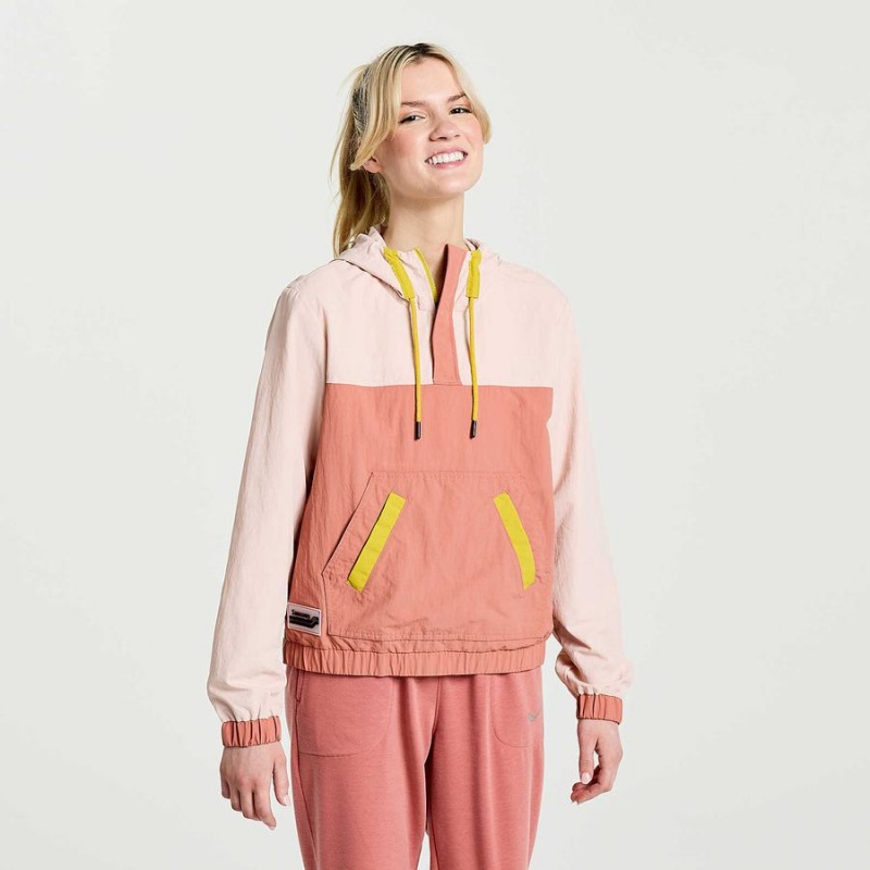 Saucony Rested Anorak Naisten Topit Pinkki | Suomi S05289-K67