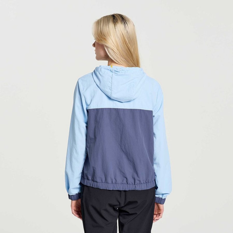 Saucony Rested Anorak Naisten Topit Sininen | Suomi S54761-L91