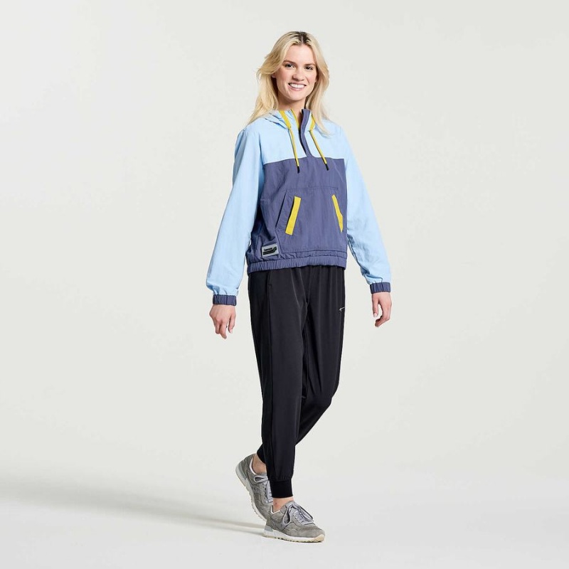 Saucony Rested Anorak Naisten Topit Sininen | Suomi S54761-L91