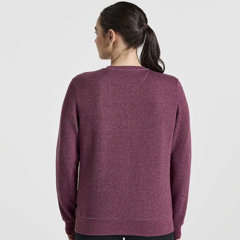 Saucony Rested Crewneck Naisten Collegepaita Harmaat | Suomi S19374-J72