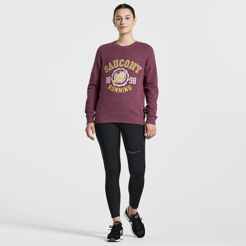 Saucony Rested Crewneck Naisten Collegepaita Harmaat | Suomi S19374-J72