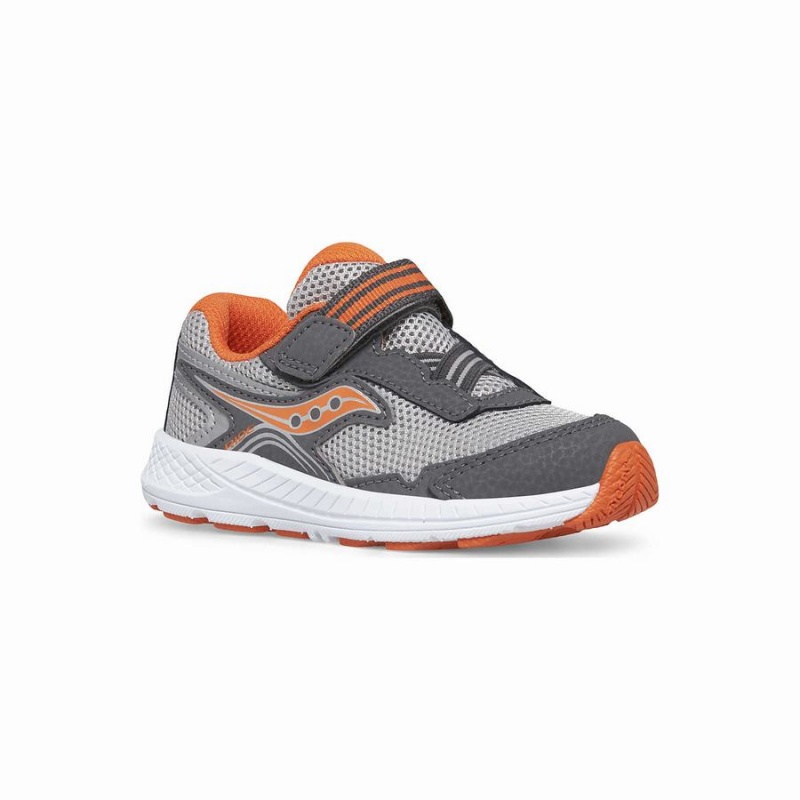 Saucony Ride 10 Jr. Sneaker Lasten Juoksukengät Harmaat Oranssi | Suomi S32471-H06