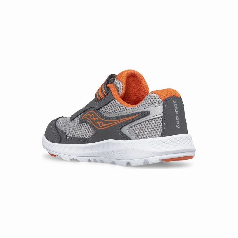 Saucony Ride 10 Jr. Sneaker Lasten Juoksukengät Harmaat Oranssi | Suomi S32471-H06