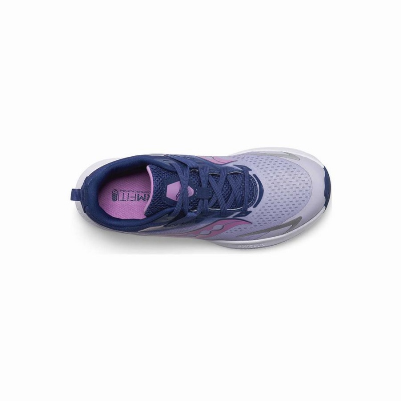 Saucony Ride 15 Sneaker Lasten Juoksukengät Violetit Indigo | Suomi S21768-C21