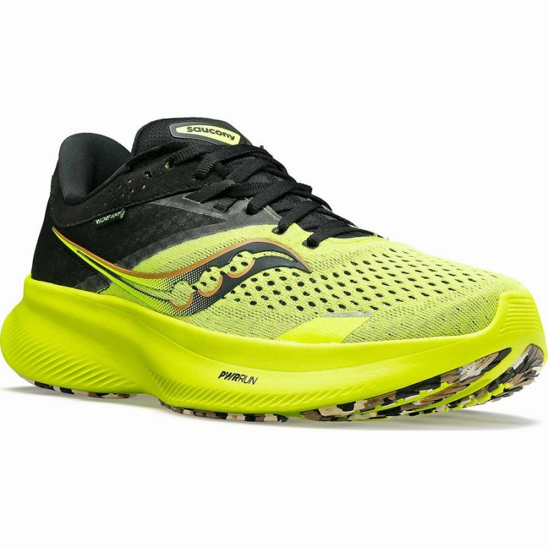 Saucony Ride 16 Naisten Juoksukengät Keltainen Mustat | Suomi S39584-X63