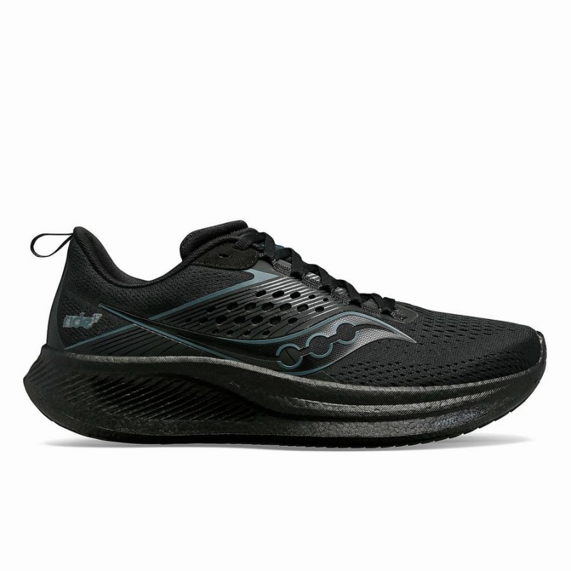 Saucony Ride 17 Miesten Juoksukengät Mustat | Suomi S51472-V01