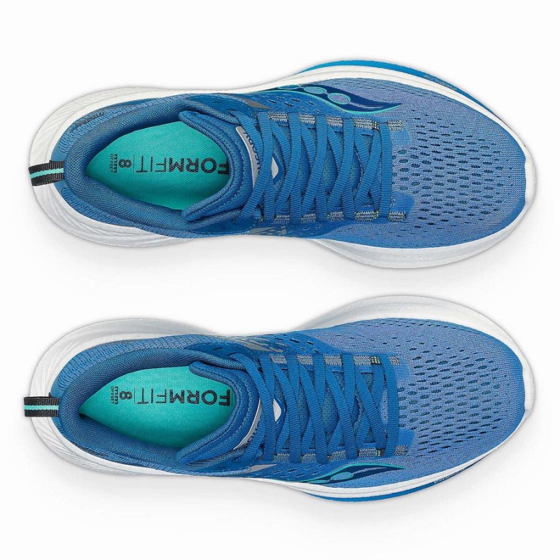 Saucony Ride 17 Naisten Juoksukengät Sininen Turkoosi | Suomi S62541-W39