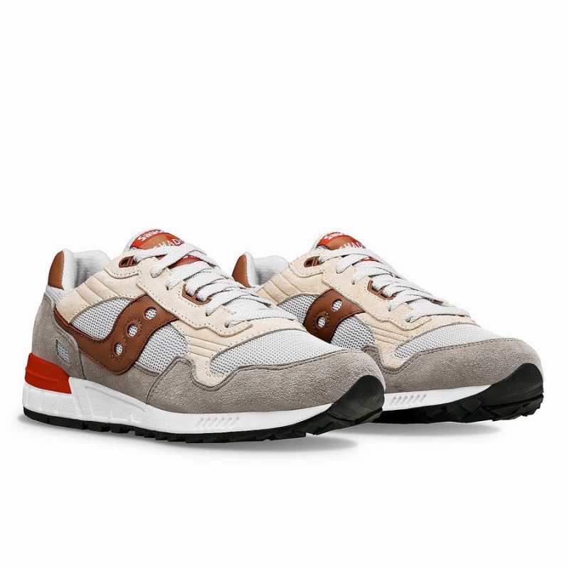 Saucony Shadow 5000 Miesten Tennarit Harmaat Ruskea | Suomi S12978-W48