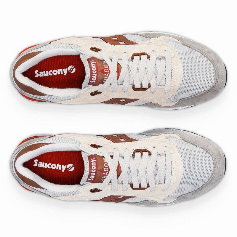 Saucony Shadow 5000 Miesten Tennarit Harmaat Ruskea | Suomi S12978-W48