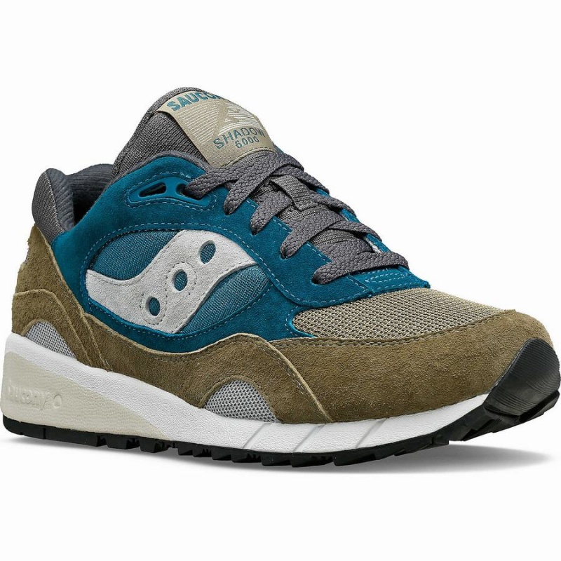 Saucony Shadow 6000 Miesten Tennarit Harmaat Turkoosi | Suomi S02619-U04