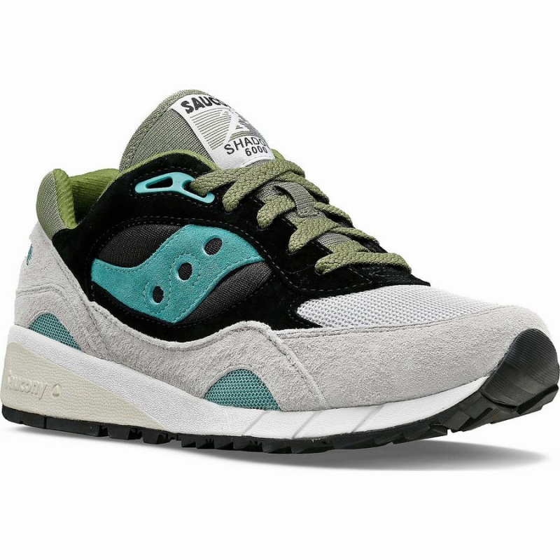 Saucony Shadow 6000 Miesten Tennarit Harmaat Vihreä Mustat | Suomi S64309-Z40