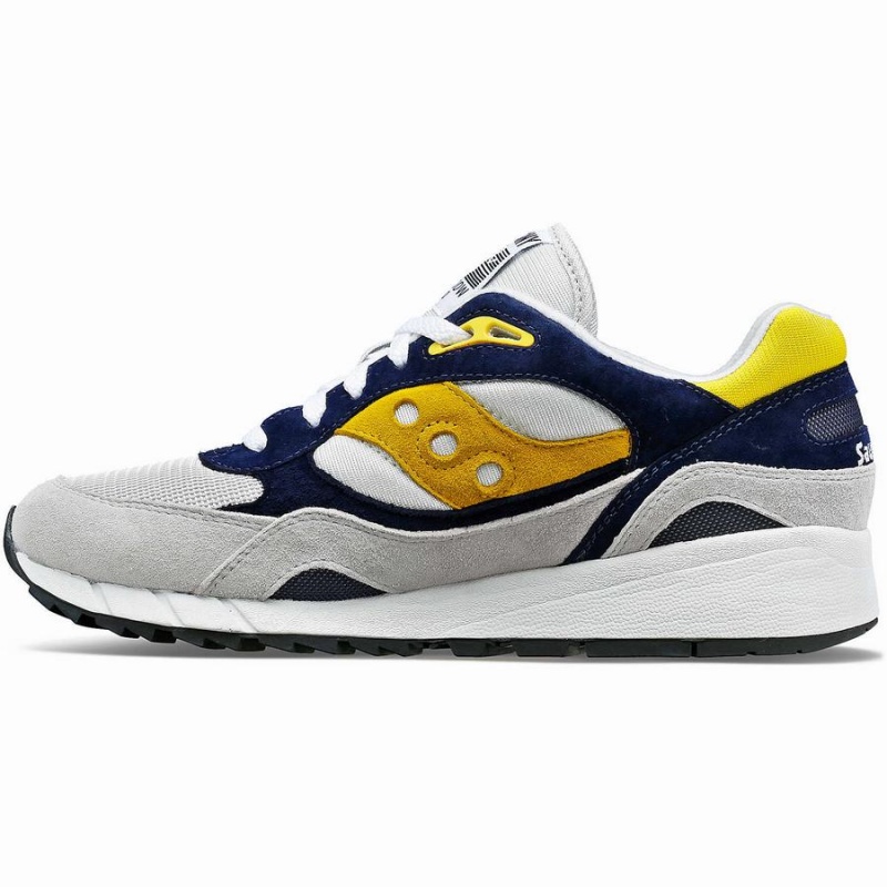 Saucony Shadow 6000 Miesten Tennarit Harmaat Sininen Keltainen | Suomi S35947-C37