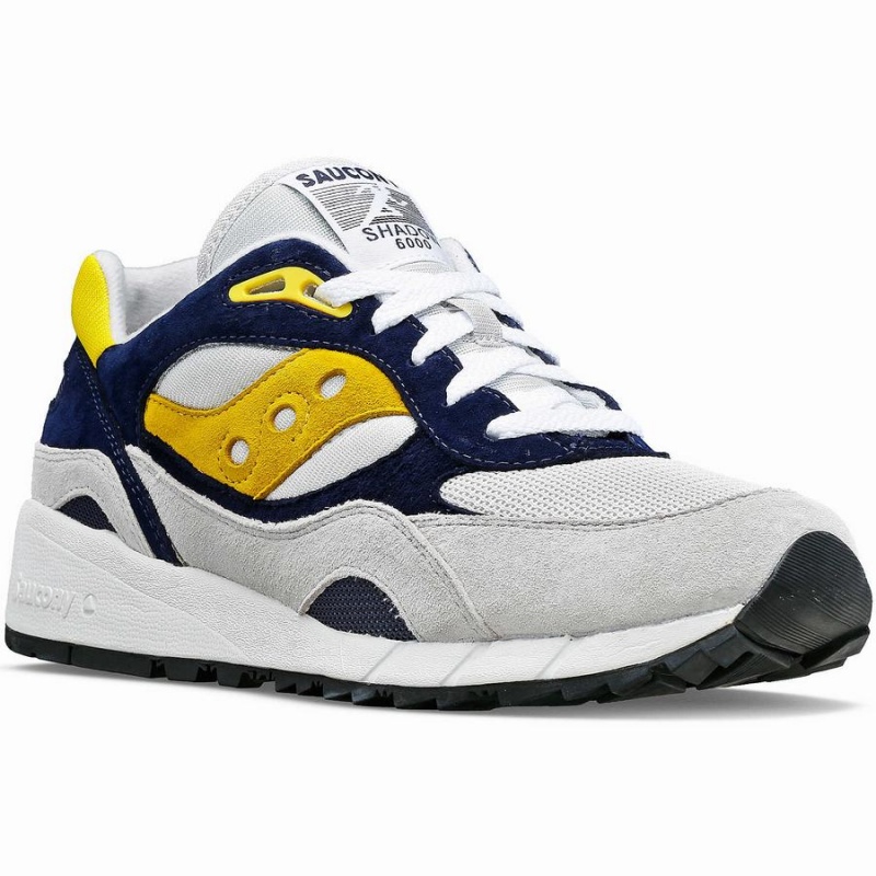 Saucony Shadow 6000 Miesten Tennarit Harmaat Sininen Keltainen | Suomi S35947-C37