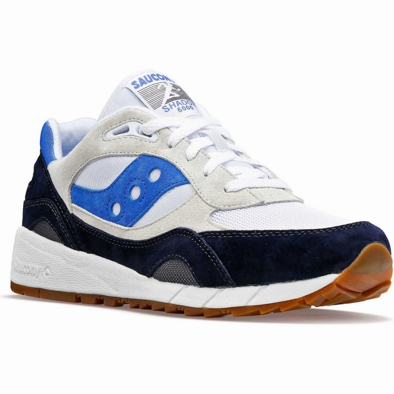 Saucony Shadow 6000 Miesten Tennarit Valkoinen Laivastonsininen Sininen | Suomi S56073-R90