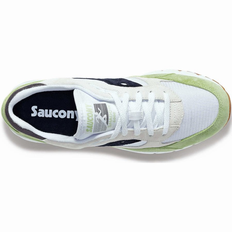 Saucony Shadow 6000 Miesten Tennarit Valkoinen Minttu Laivastonsininen | Suomi S95671-T81