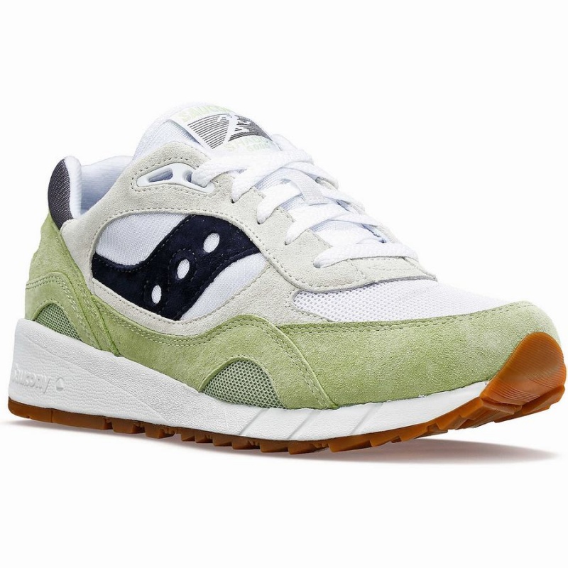 Saucony Shadow 6000 Miesten Tennarit Valkoinen Minttu Laivastonsininen | Suomi S95671-T81