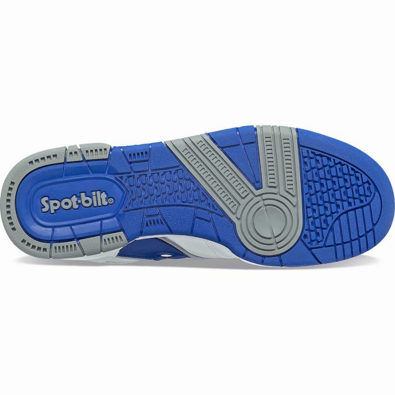 Saucony Spot-Bilt™ Sonic Low Miesten Tennarit Valkoinen Kuninkaallinen Sininen | Suomi S29460-U89