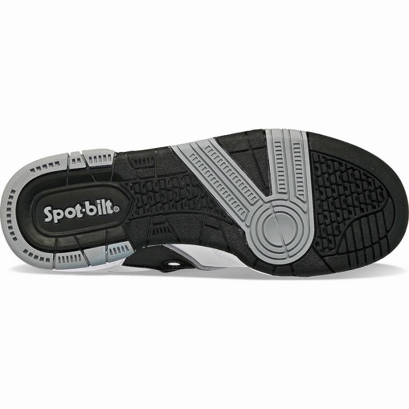 Saucony Spot-Bilt™ Sonic Low Miesten Tennarit Valkoinen Mustat | Suomi S73502-Z49