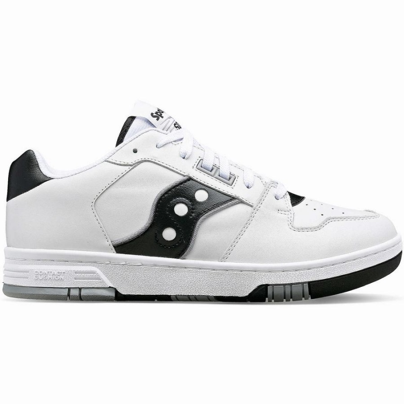 Saucony Spot-Bilt™ Sonic Low Miesten Tennarit Valkoinen Mustat | Suomi S73502-Z49