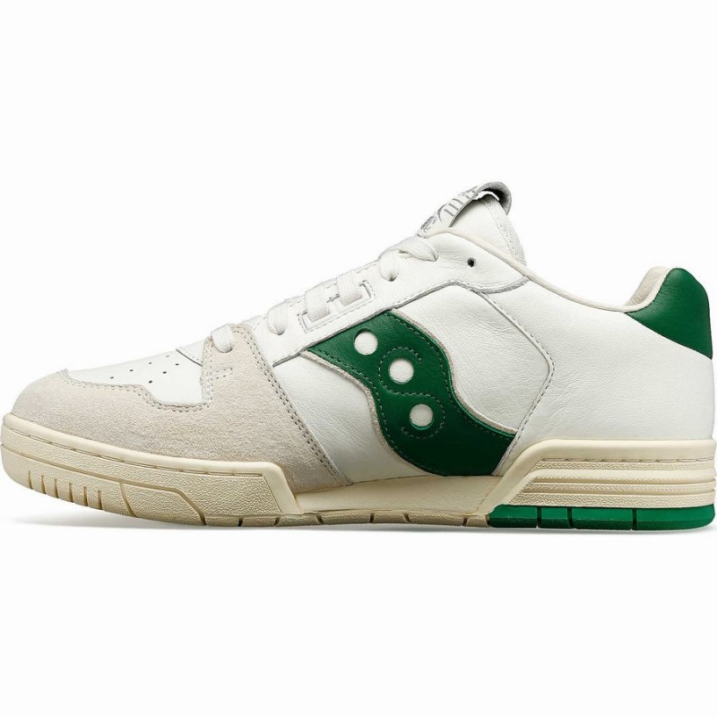 Saucony Spot-Bilt™ Sonic Low Premium Miesten Tennarit Beige Vihreä | Suomi S10467-W12