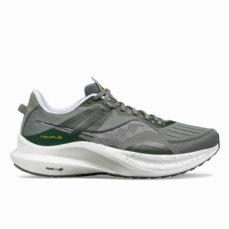 Saucony Tempus Miesten Juoksukengät Khaki Valkoinen | Suomi S15364-U81