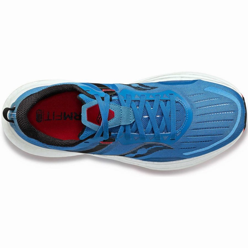 Saucony Tempus Miesten Juoksukengät Sininen Punainen | Suomi S48032-V48