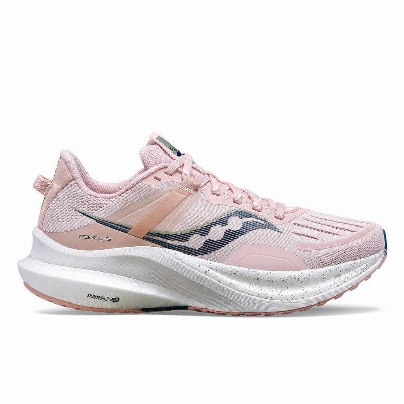 Saucony Tempus Naisten Juoksukengät Pinkki Laivastonsininen | Suomi S52708-Y74