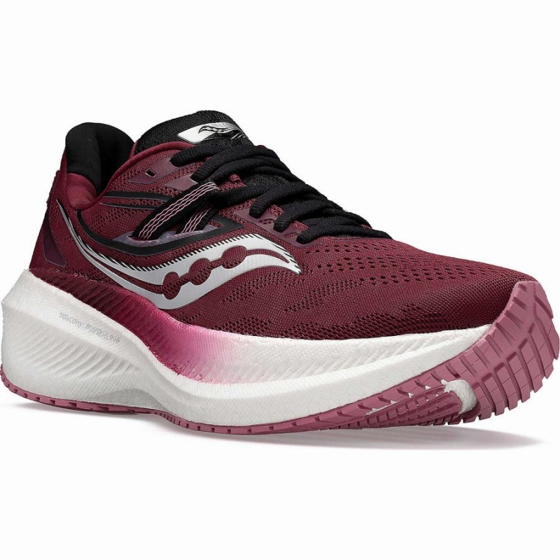 Saucony Triumph 20 Naisten Juoksukengät Punainen Pinkki | Suomi S41320-X57