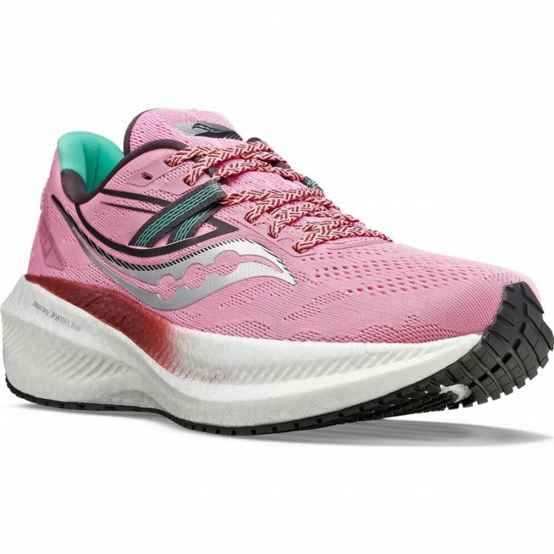 Saucony Triumph 20 Naisten Juoksukengät Pinkki | Suomi S76249-S75