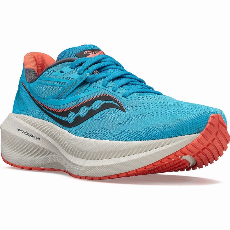 Saucony Triumph 20 Naisten Juoksukengät Sininen Koralli | Suomi S17362-C10