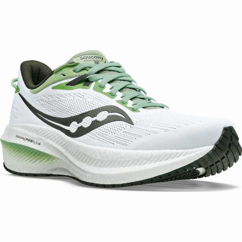 Saucony Triumph 21 Miesten Juoksukengät Valkoinen | Suomi S16839-V62