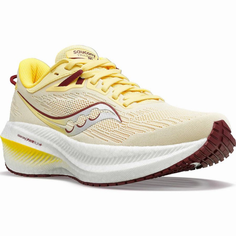 Saucony Triumph 21 Naisten Juoksukengät Keltainen | Suomi S83697-N01